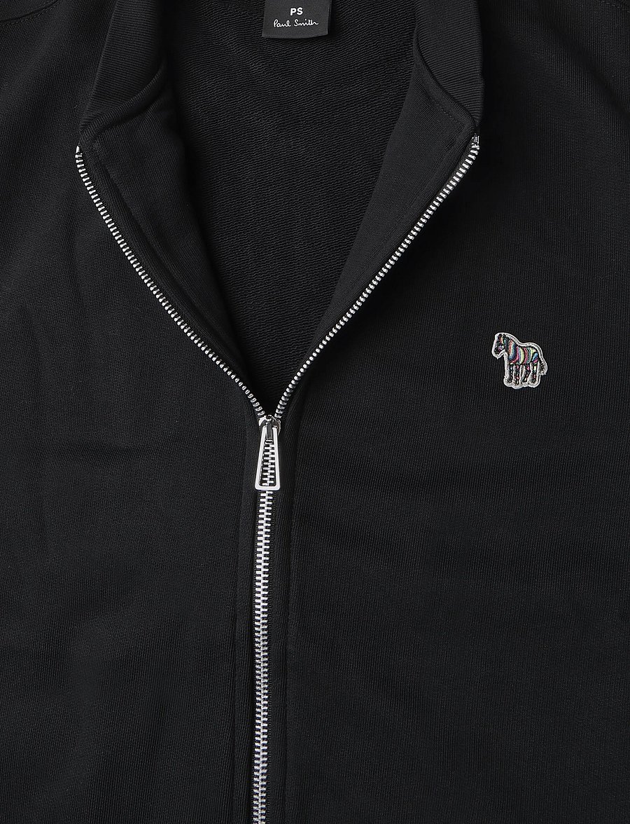 PS Paul Smith - MENS REG FIT ZIP BOMBER ZEBRA - shoppa efter tillfälle - black - 2