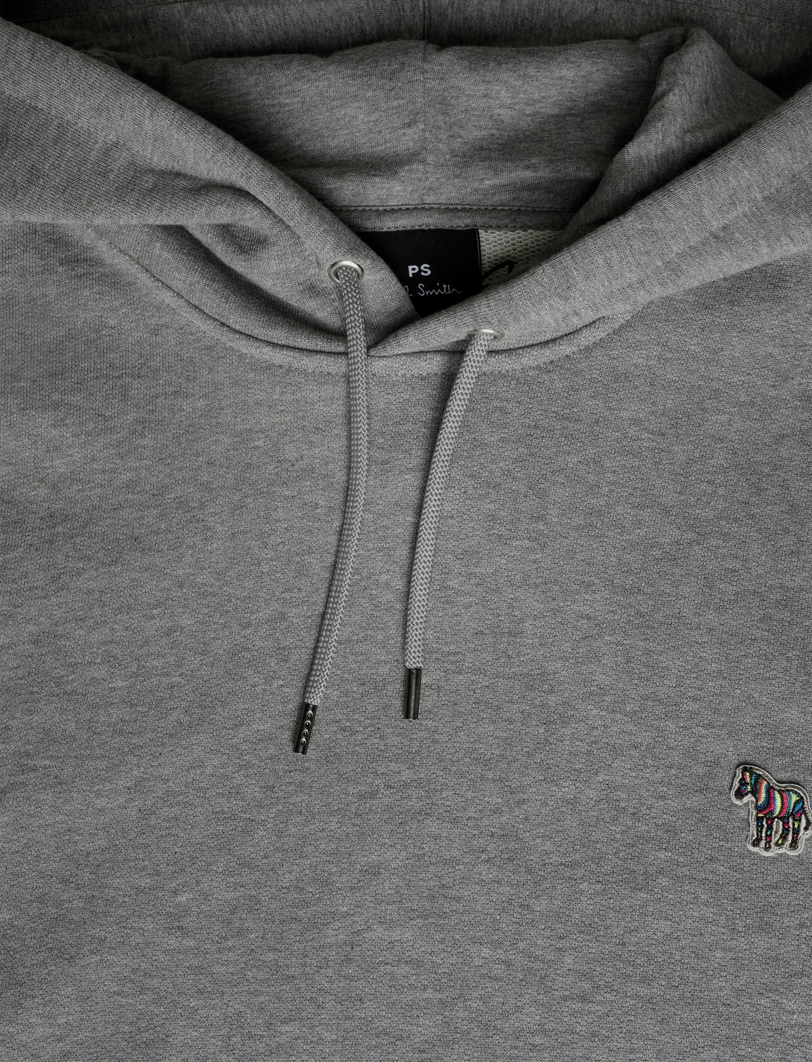 Paul Smith - MENS REG FIT HOODY ZEBRA - 72_melan - 2