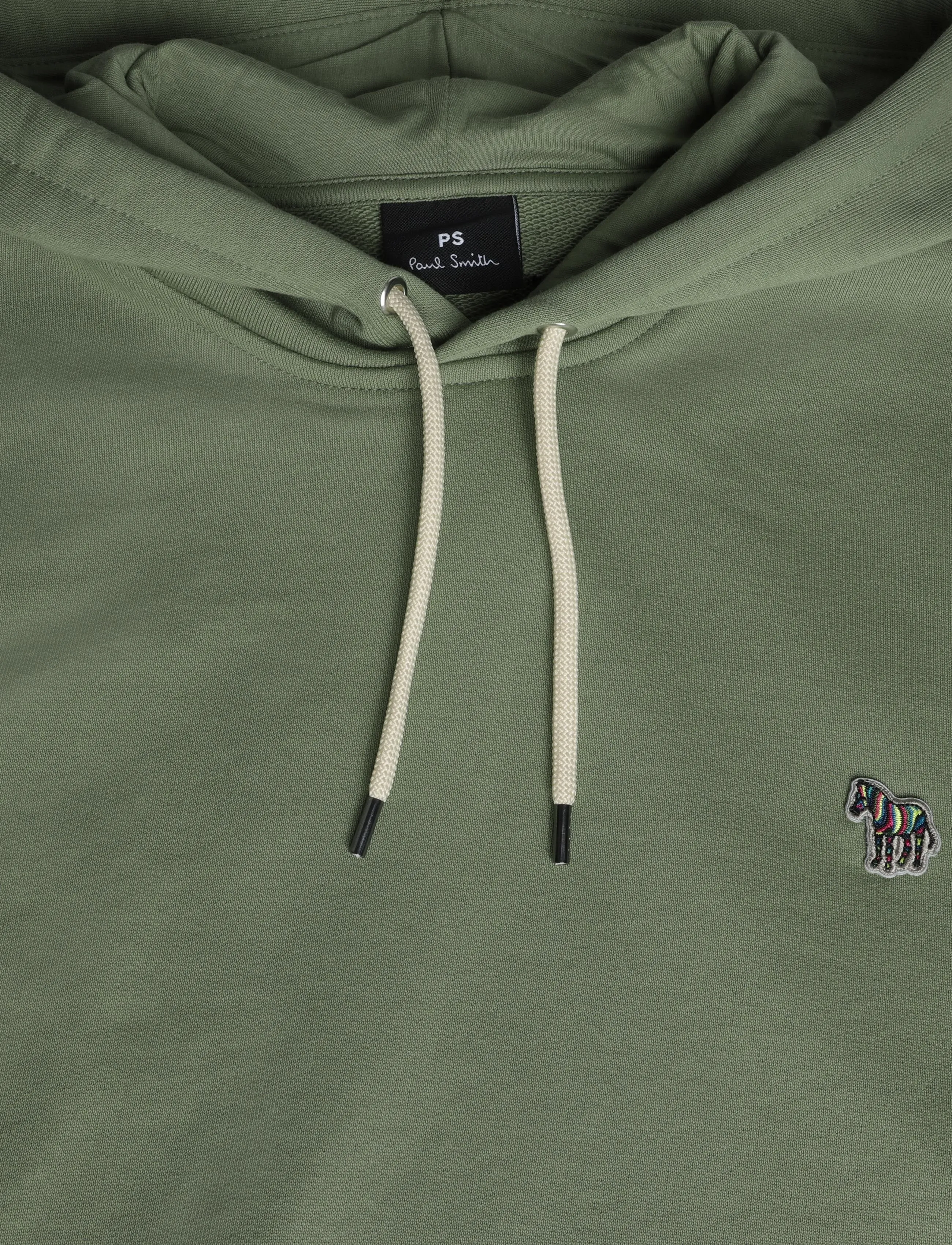 Paul Smith - MENS REG FIT HOODY ZEBRA - kapuutsiga pusad - 34c_lt greyish green - 2
