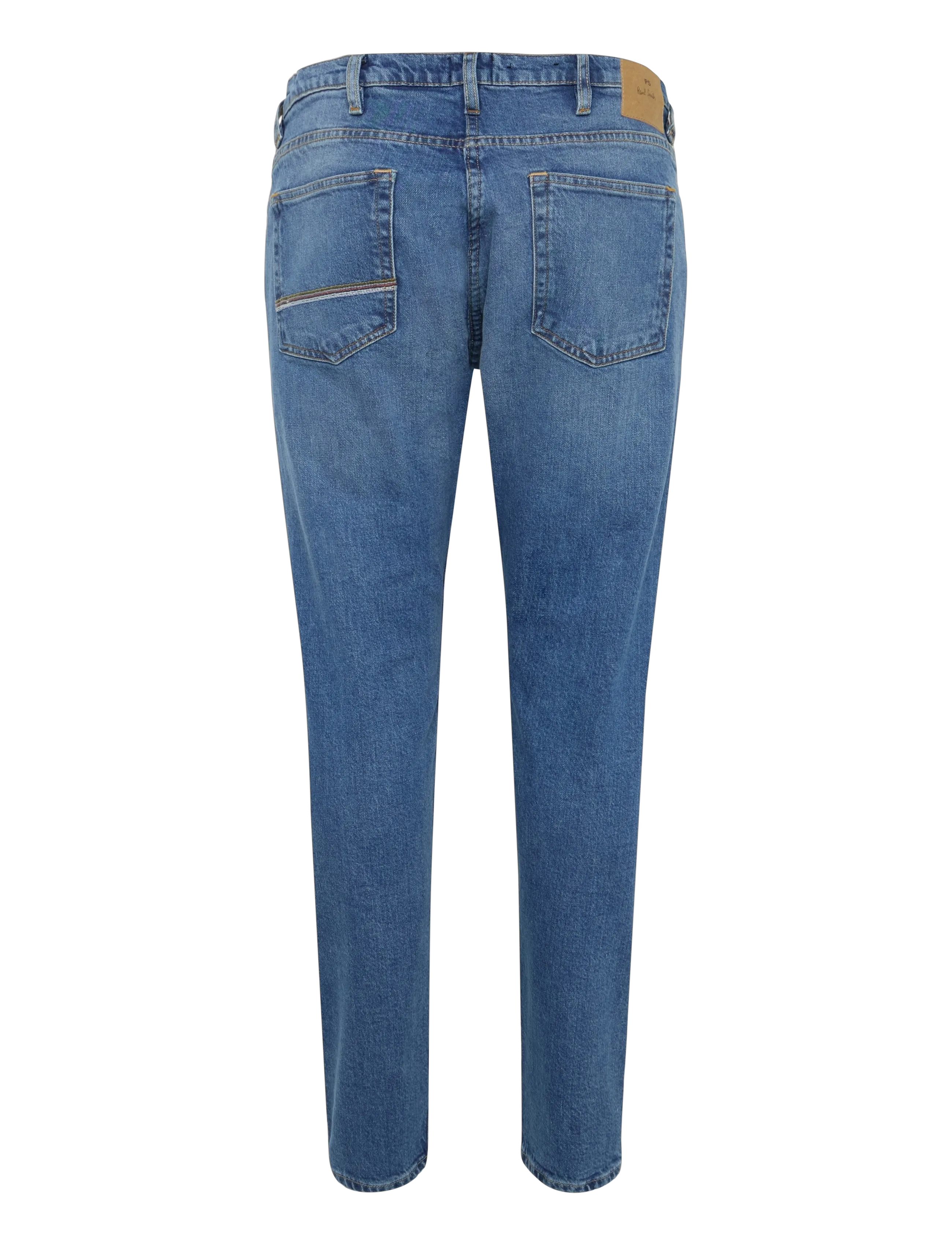 PS Paul Smith - MENS  SLIM TAPERED FIT JEAN - blue_over dyed - 1