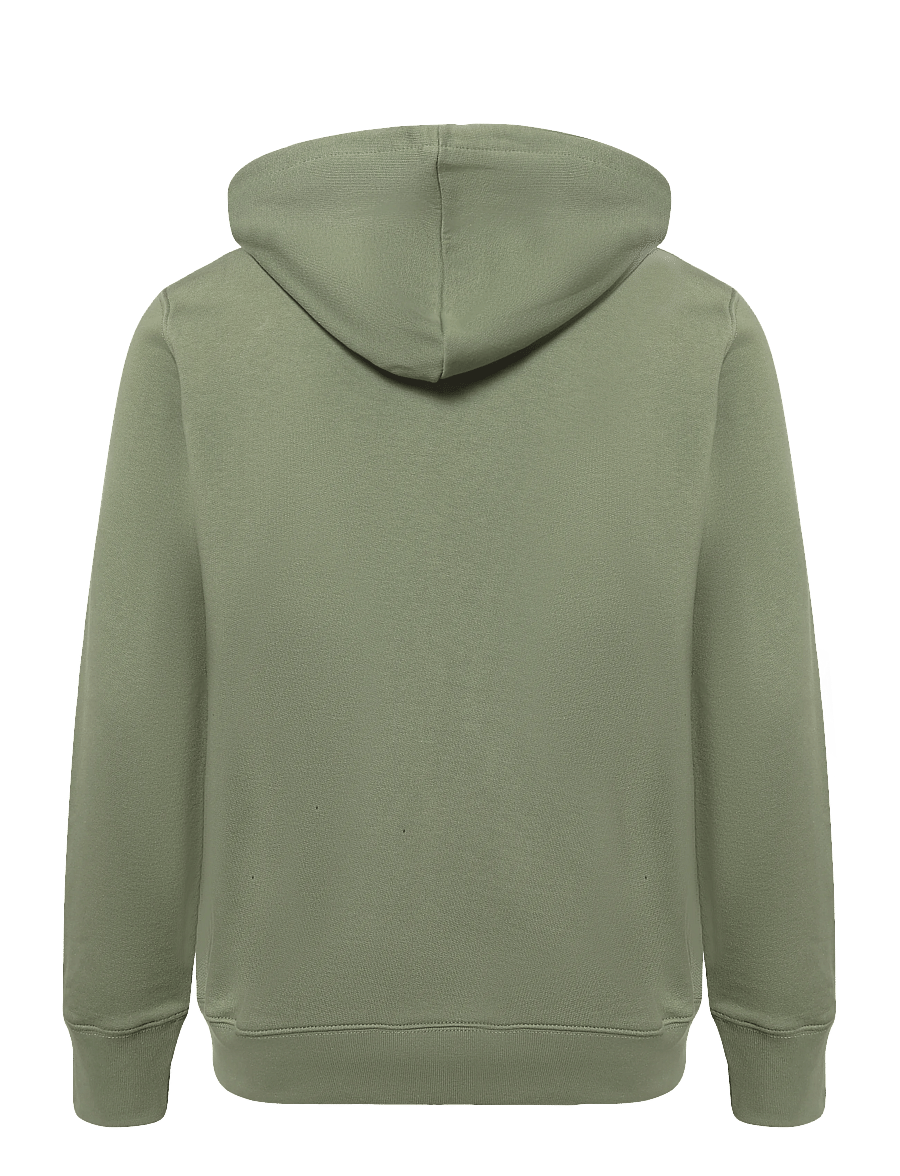 PS Paul Smith - MENS REG FIT ZIP HOODY ZEBRA - hoodies - 34c_lt greyish green - 1
