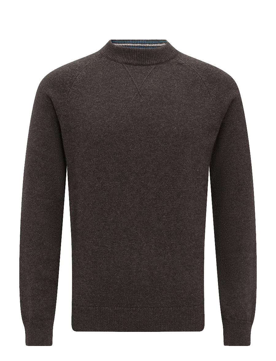 PS Paul Smith - MENS SWEATER CREW NECK - rundhals - dark brown - 0