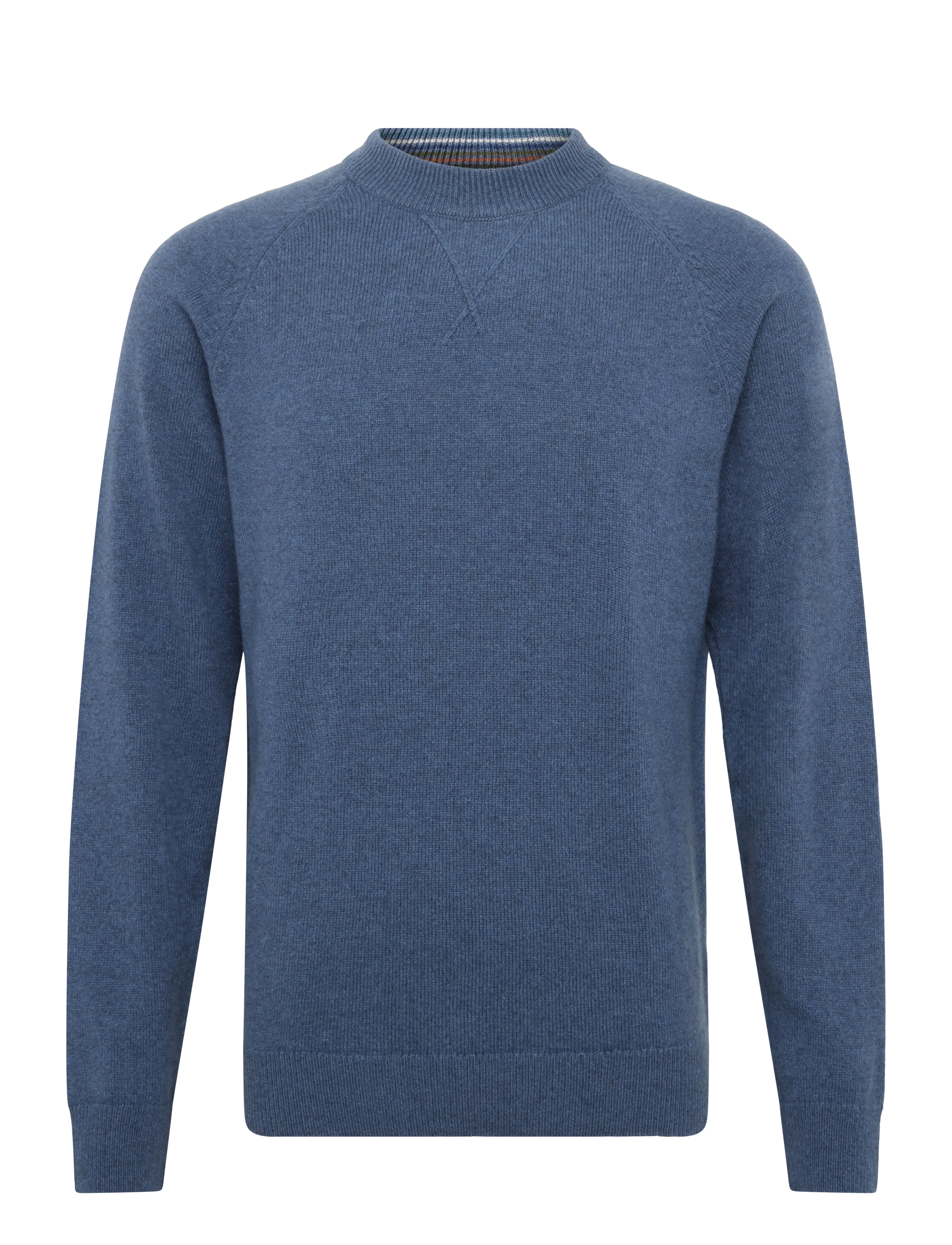 PS Paul Smith Mens Sweater Crew Neck, Mænd, Rundhalset Sweater, Navy, Str: S