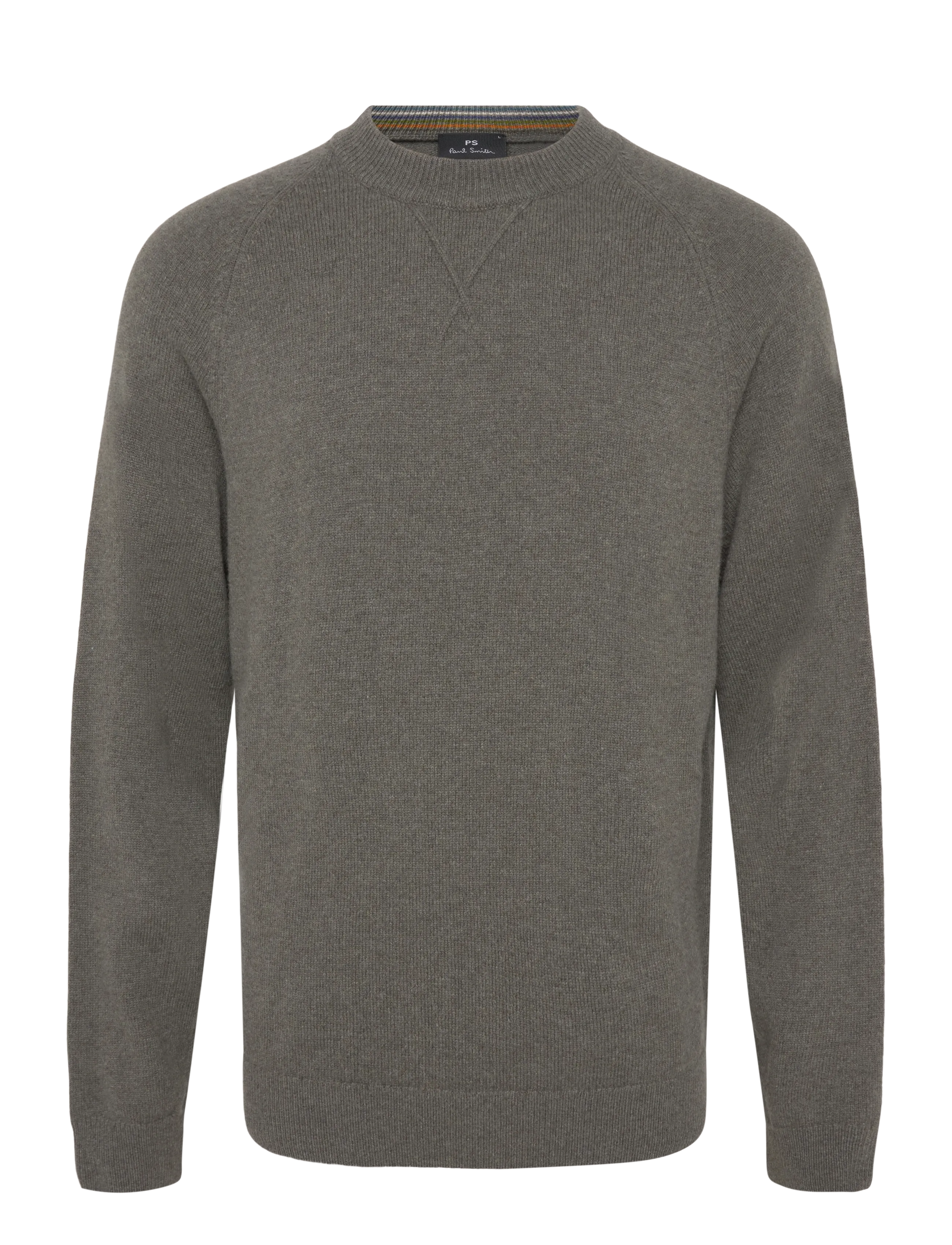PS Paul Smith MENS SWEATER CREW NECK - Höstgarderoben - LT GREYISH GREEN / khaki/green