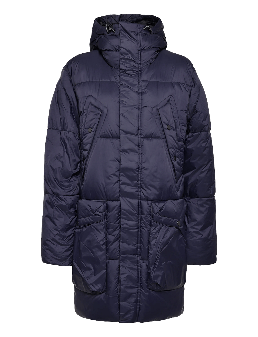 PS Paul Smith - MENS PADDED PARKA - winter jackets - very dark navy - 0