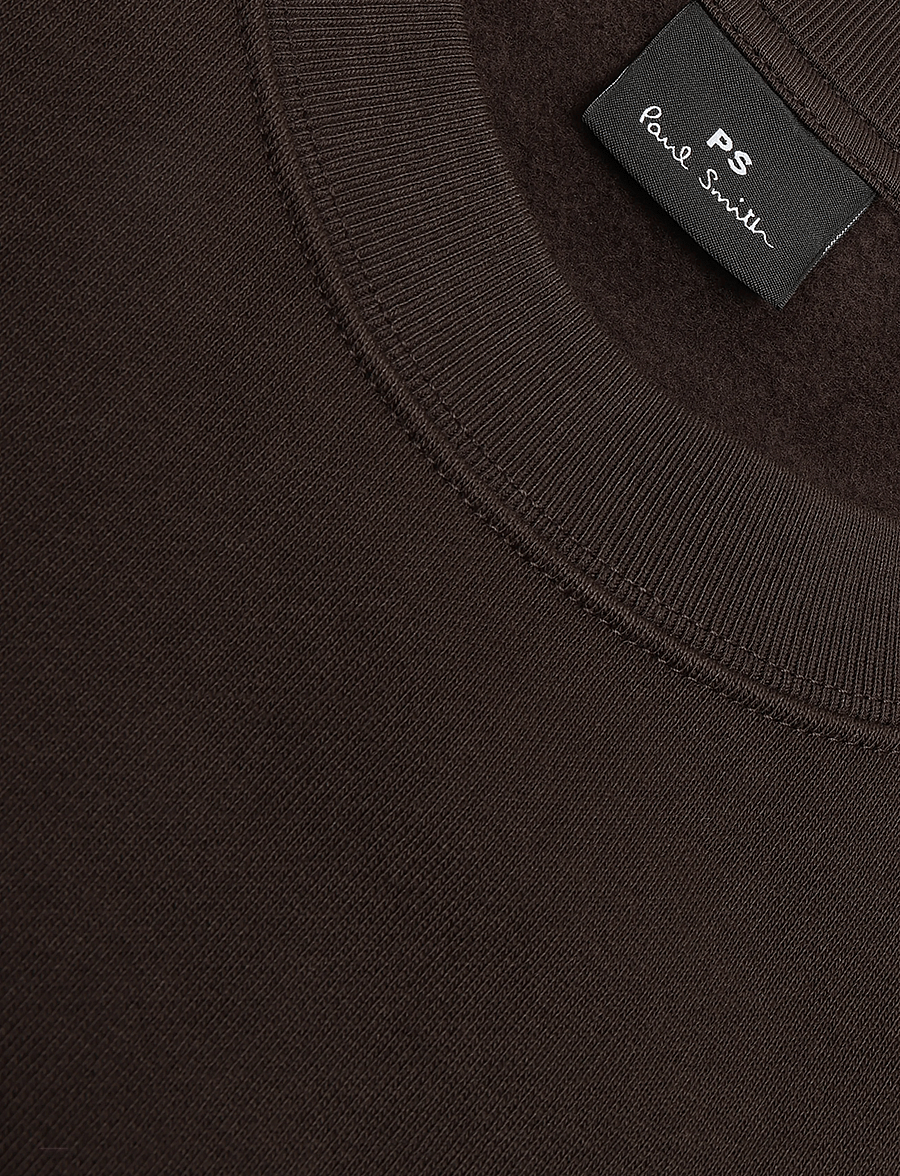 PS Paul Smith - MENS REG FIT SWEATSHIRT PS - dressipluusid - 69_dark brown - 2