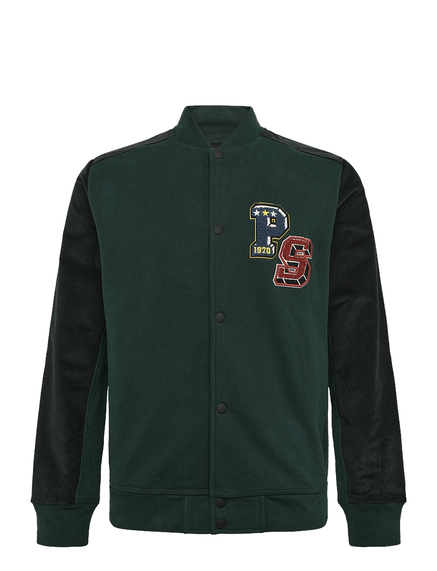 PS Paul Smith - MENS REG FIT BOMBER - collegejackor - 38_bottle green - 0