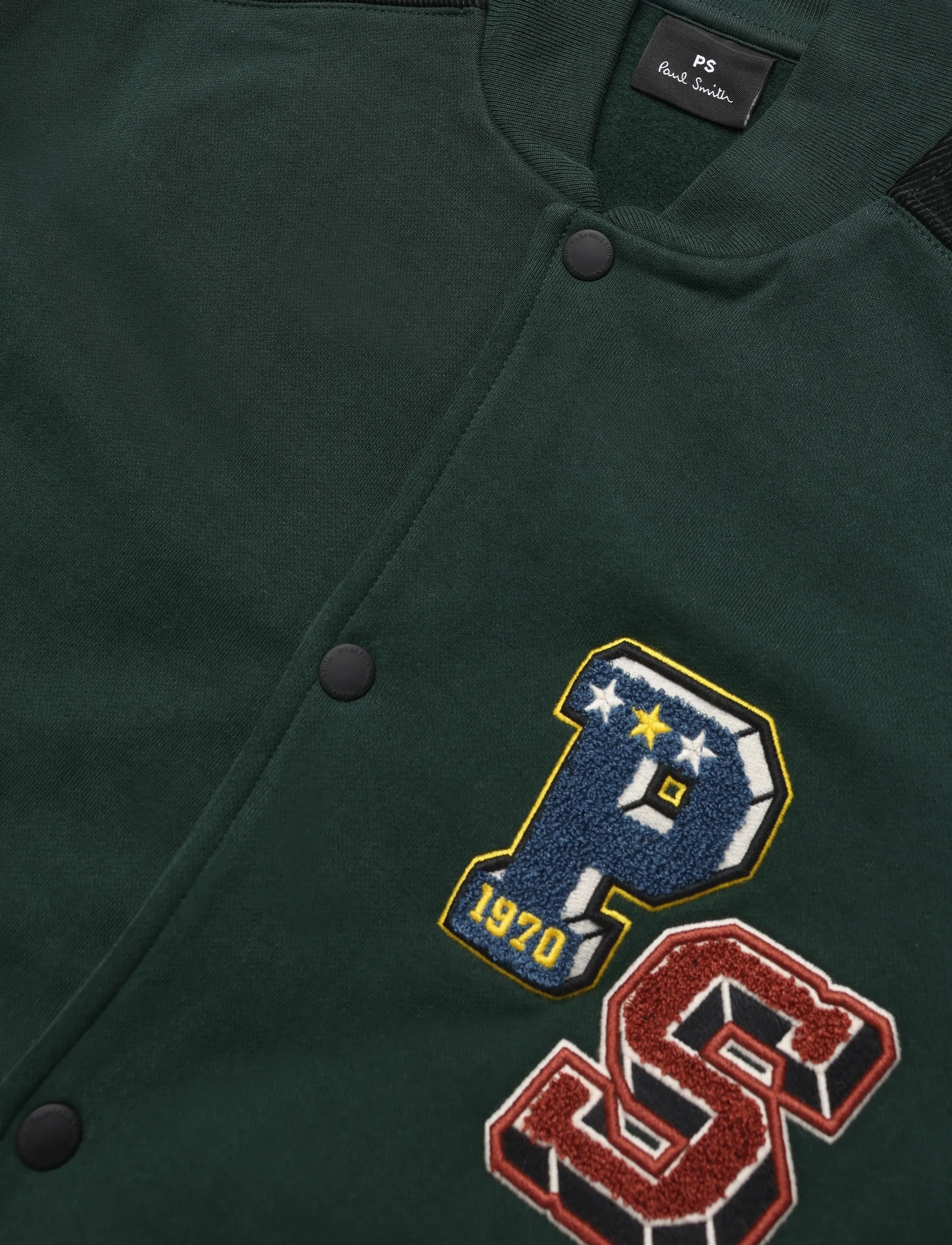 PS Paul Smith - MENS REG FIT BOMBER - collegejackor - 38_bottle green - 2
