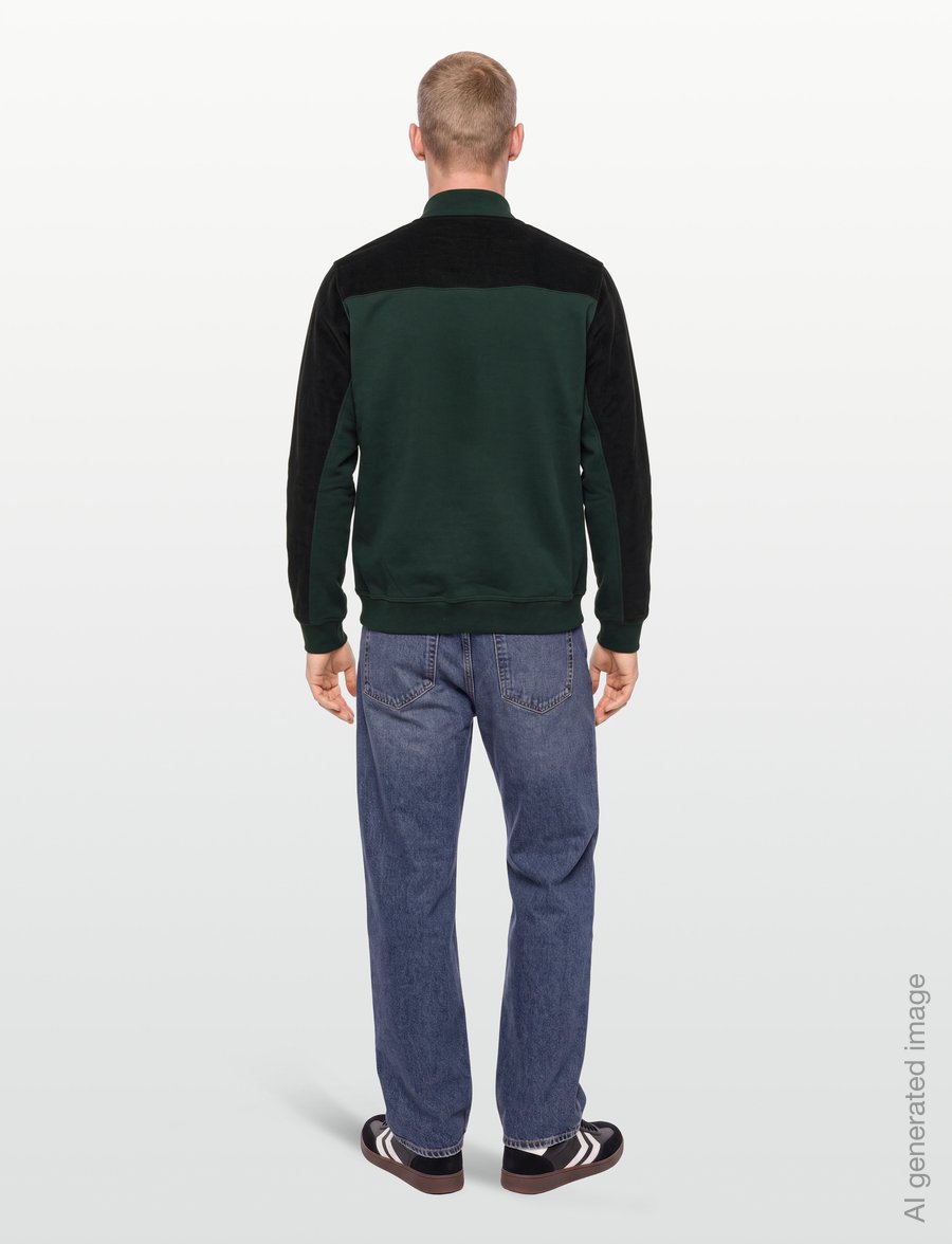 PS Paul Smith - MENS REG FIT BOMBER - kolledžijakid - bottle green - 4