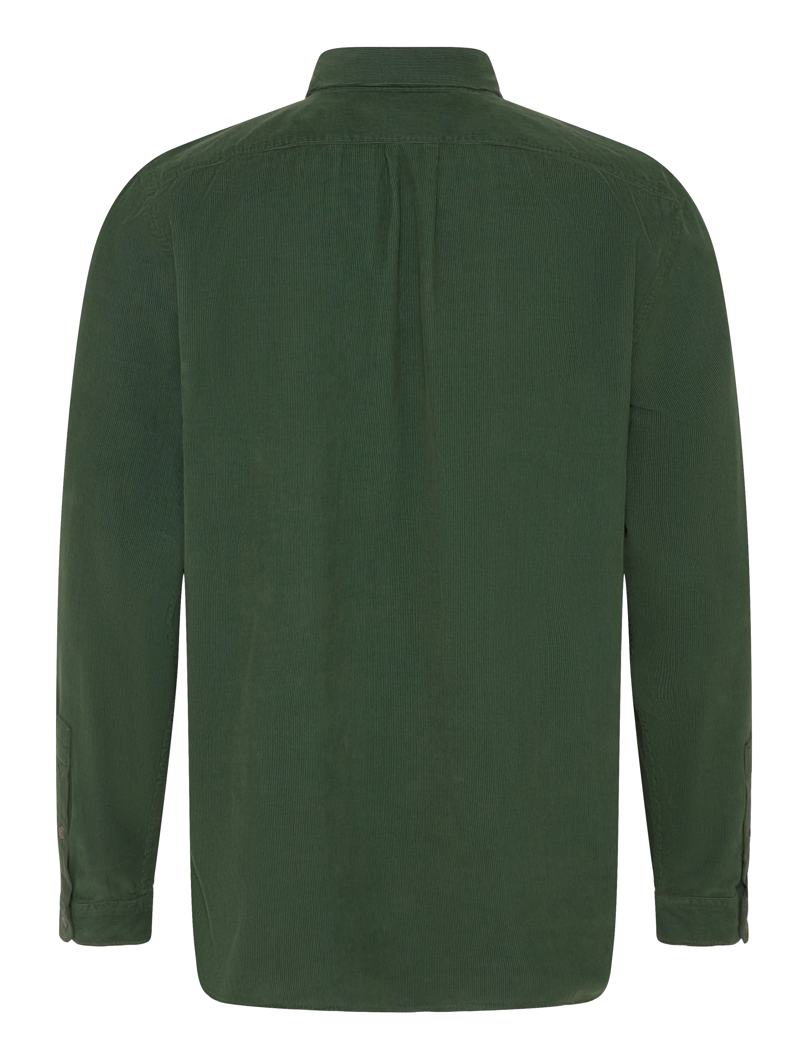 PS Paul Smith - MENS  LS REGULAR  FIT SHIRT BD - corduroy shirts - bottle green - 1