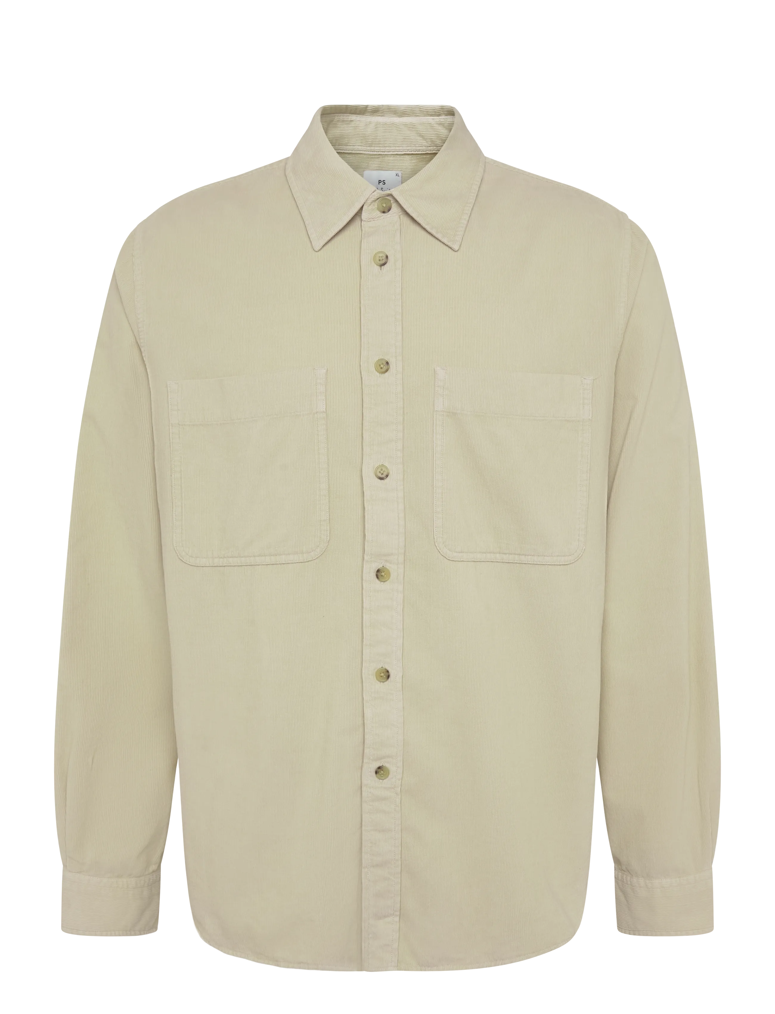 PS Paul Smith MENS  LS REGULAR  FIT SHIRT BD - Höstgarderoben - LIGHT BEIGE / beige