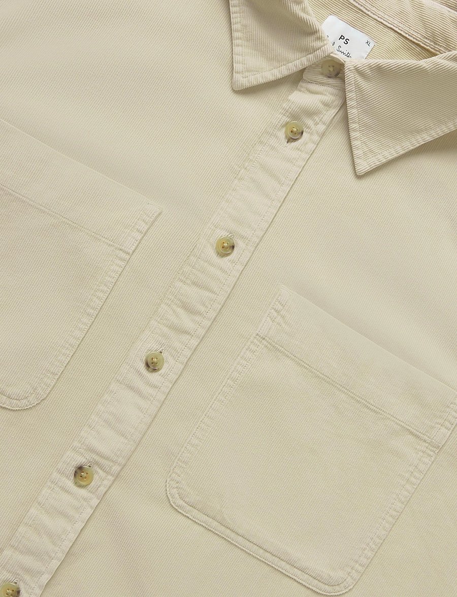 PS Paul Smith - MENS LS REGULAR FIT SHIRT BD - manchesterskjortor - light beige - 2