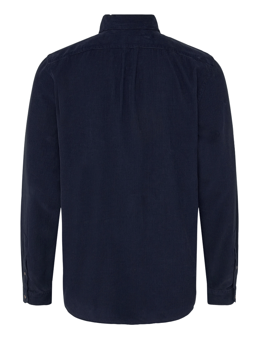 PS Paul Smith - MENS LS REGULAR FIT SHIRT BD - corduroy shirts - very dark navy - 1