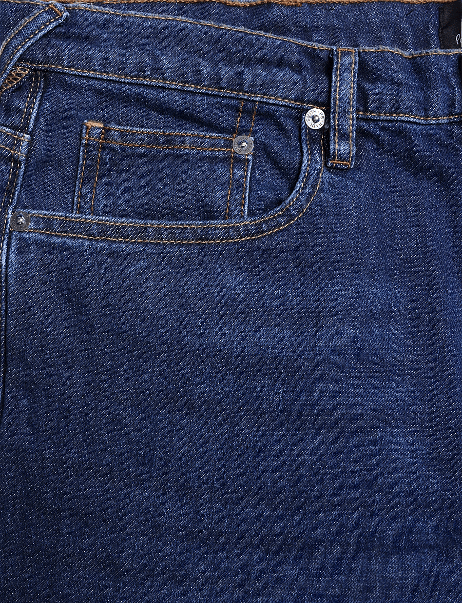 PS Paul Smith - MENS RELAXED TAPER FIT JEAN - schmal zulaufende jeans - dk_colour wash - 2