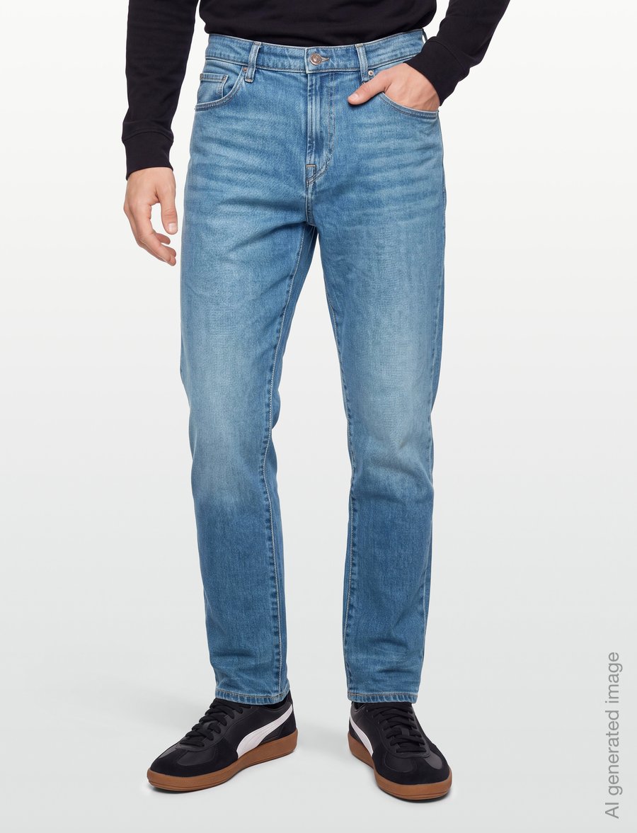 PS Paul Smith - MENS RELAXED TAPER FIT JEAN - schmal zulaufende jeans - vintage - 3