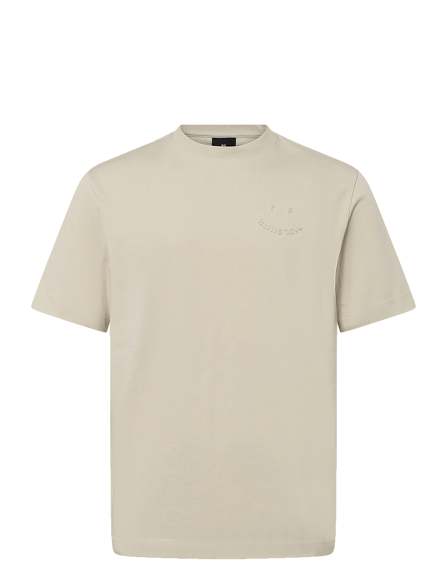 PS Paul Smith - MENS SS CASUAL FIT T SHIRT - kurzärmelige t-shirts - 02_off white - 0