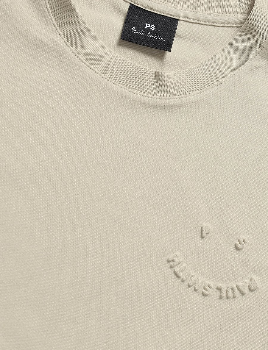PS Paul Smith - MENS SS CASUAL FIT T SHIRT - kurzärmelige t-shirts - 02_off white - 2