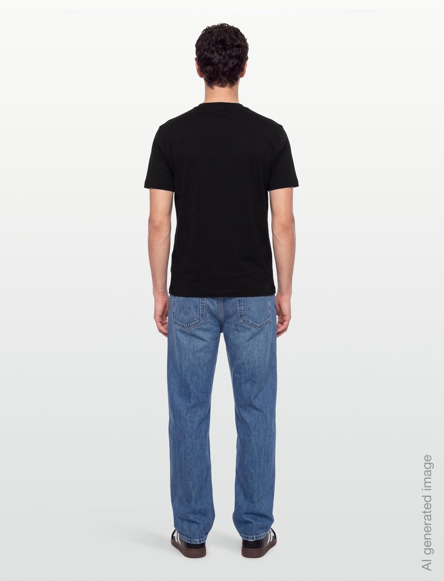 PS Paul Smith - MENS SS CASUAL FIT T SHIRT - kurzärmelige t-shirts - black - 4