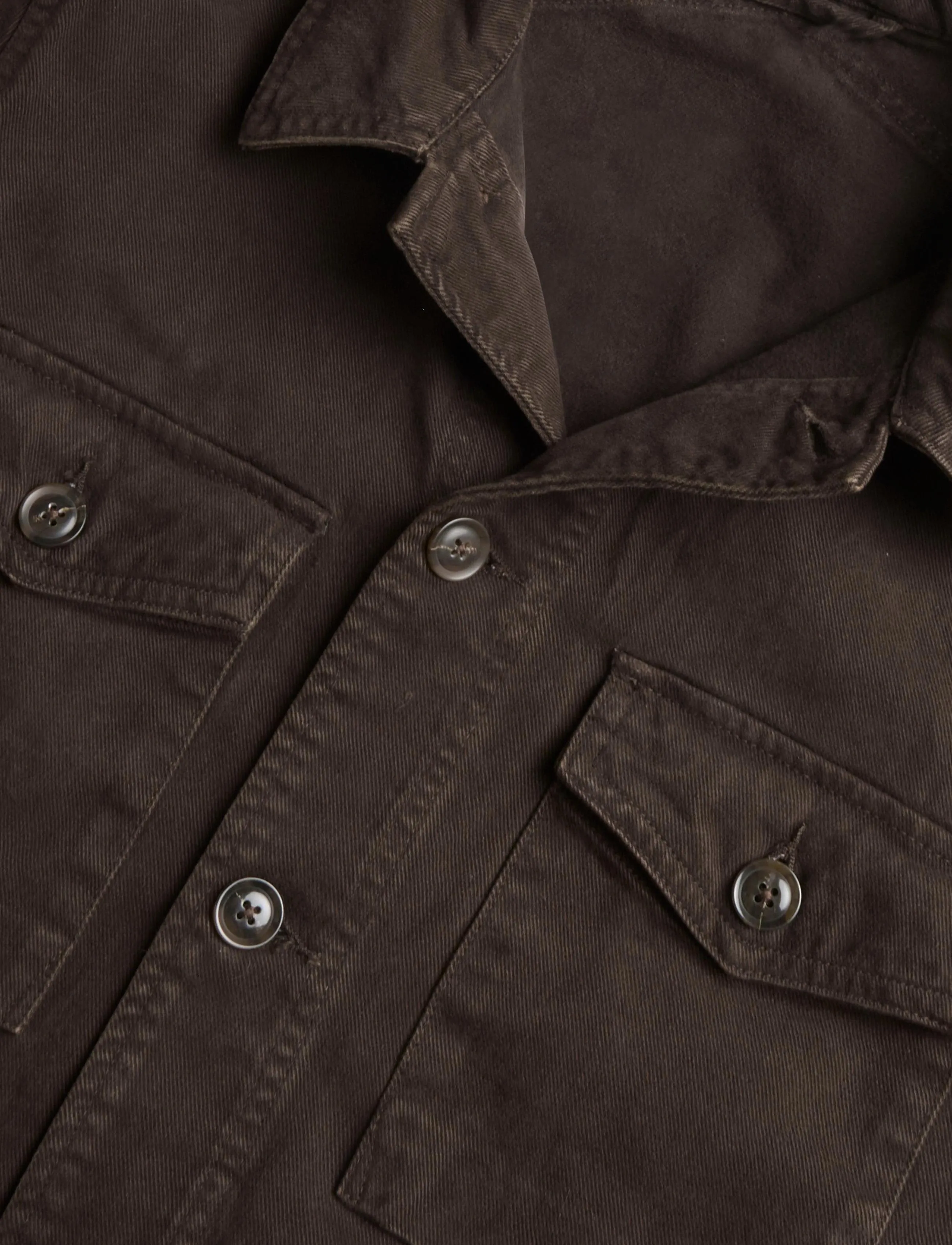 PS Paul Smith - MENS MILITARY OVERSHIRT JKT - dark brown - 2