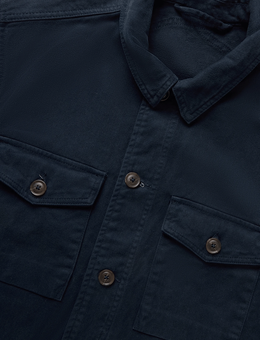 PS Paul Smith - MENS MILITARY OVERSHIRT JKT - shop by occasion - very dark navy - 2