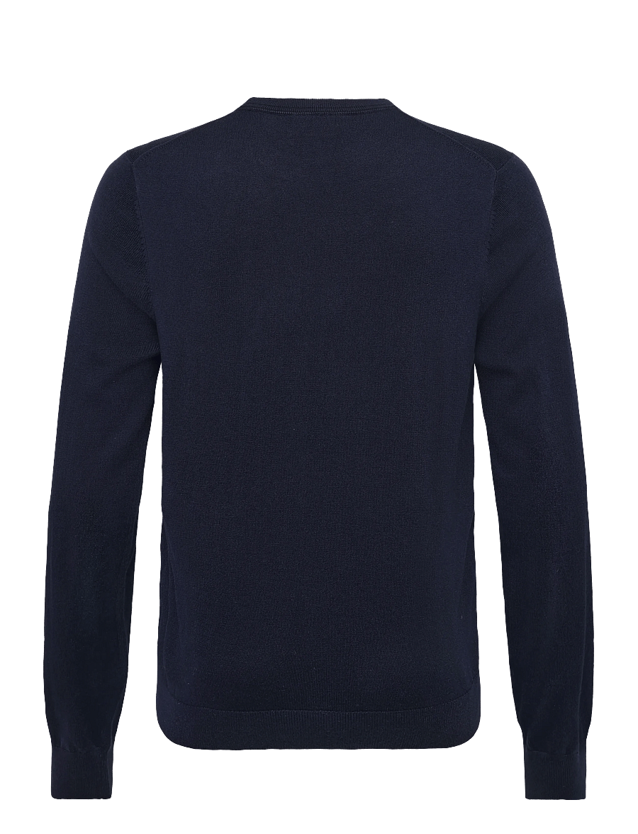 PS Paul Smith - MENS SWEATER CREW NECK ZEB BAD - kringlótt hálsmál - very dark navy - 2