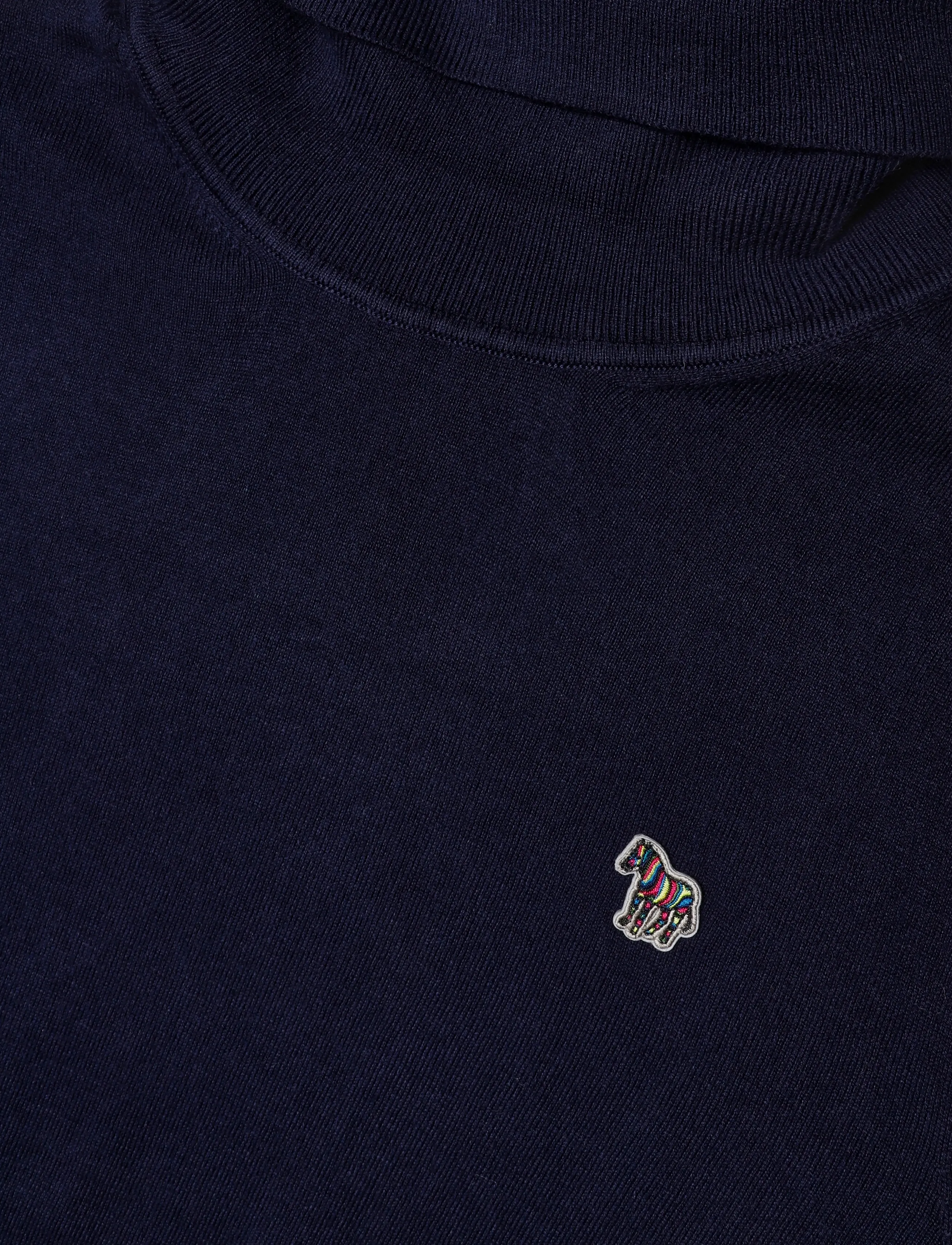PS Paul Smith - MENS SWEATER ROLL NECK ZEB BAD - kõrge kaelusega - 49_very dark navy - 2