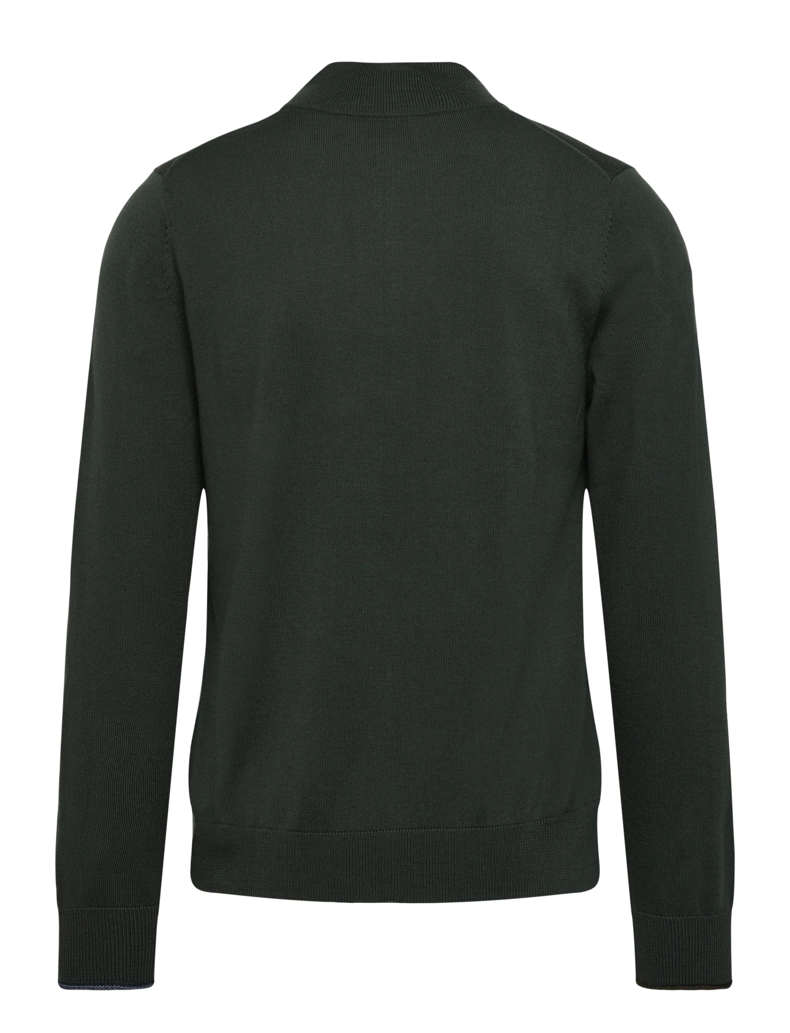 PS Paul Smith - MENS CARDIGAN ZIP THRU - full zip jumpers - 38_bottle green - 1