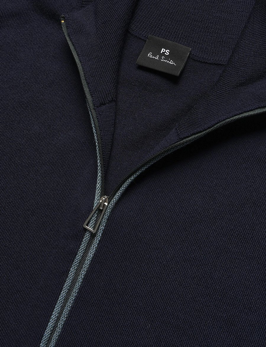 PS Paul Smith - MENS CARDIGAN ZIP THRU - lukuga džemprid - 49_very dark navy - 2