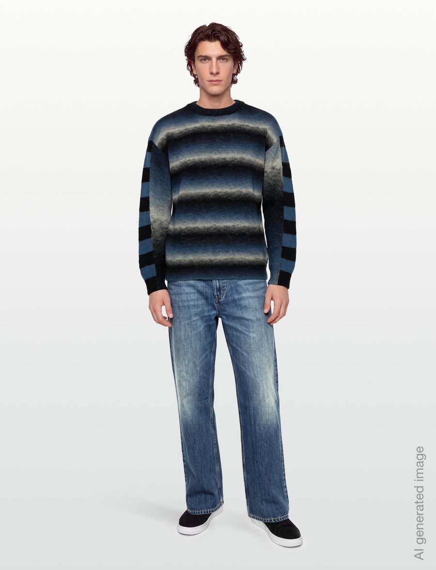 PS Paul Smith - MENS SWEATER CREW NECK - rundhals - black - 0