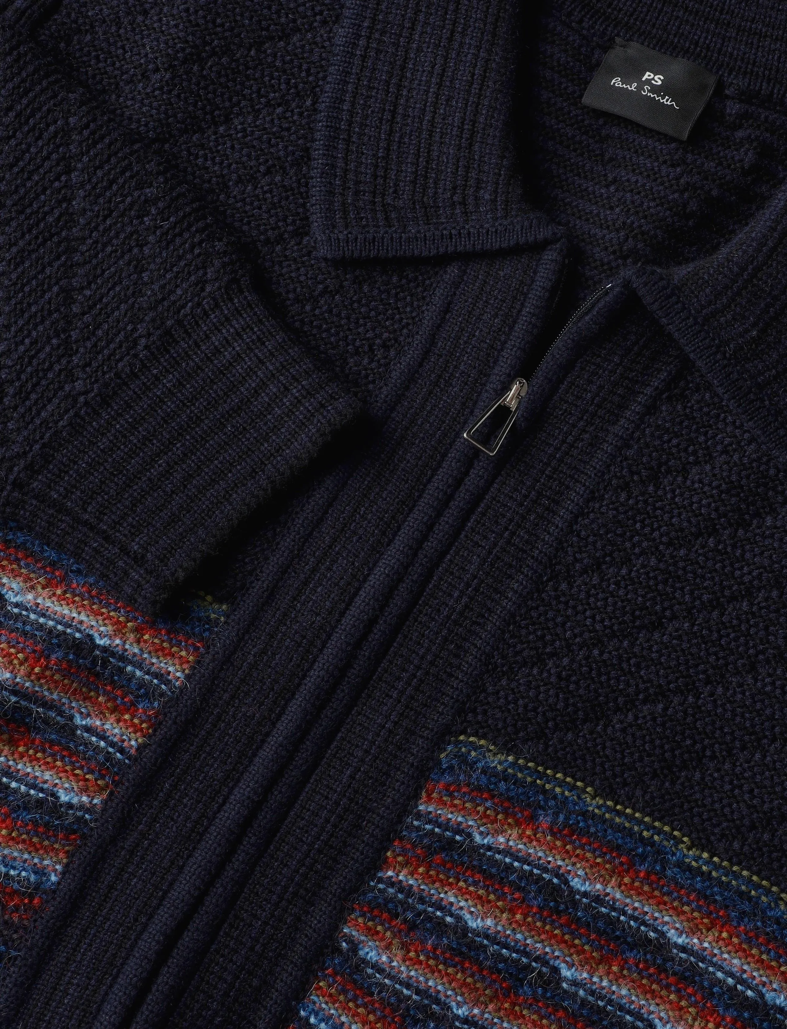 PS Paul Smith - MENS CARDIGAN ZIP THRU - kardiganid - 49_very dark navy - 5