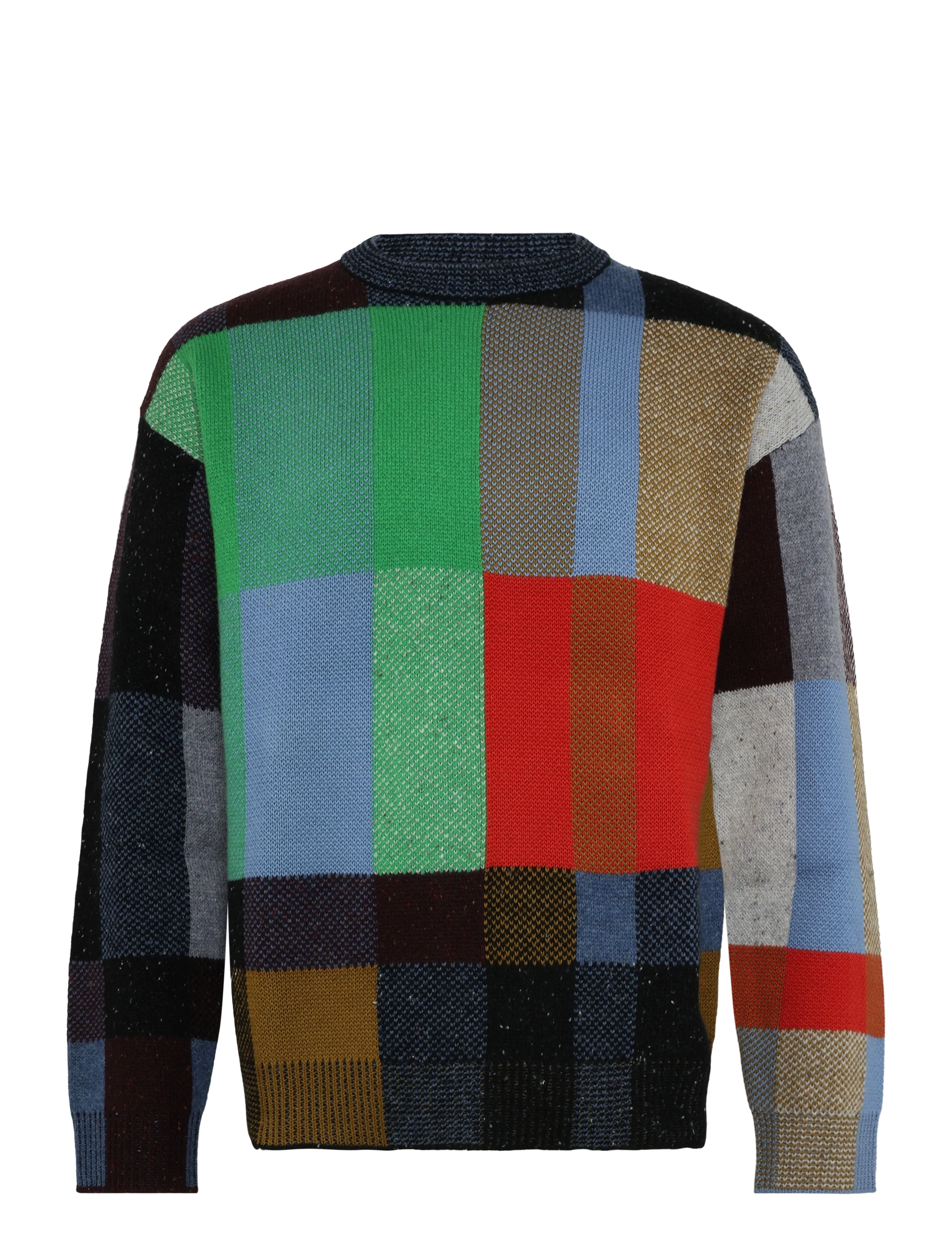 Paul Smith MENS SWEATER CREW NECK - Strik - 92_MULTI COLOURED / multi
