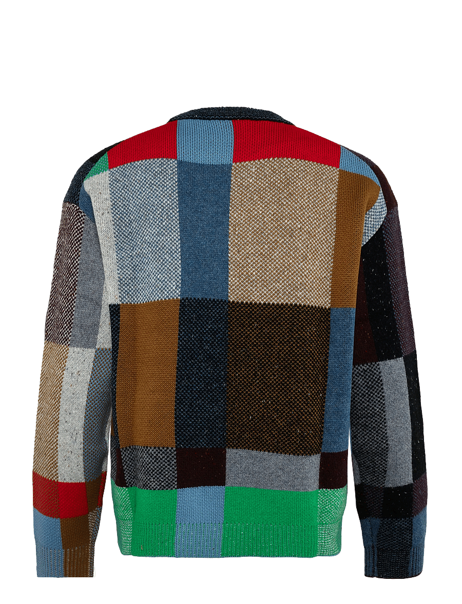 Paul Smith - MENS SWEATER CREW NECK - Ümara kaelusega - 92_multi coloured - 1