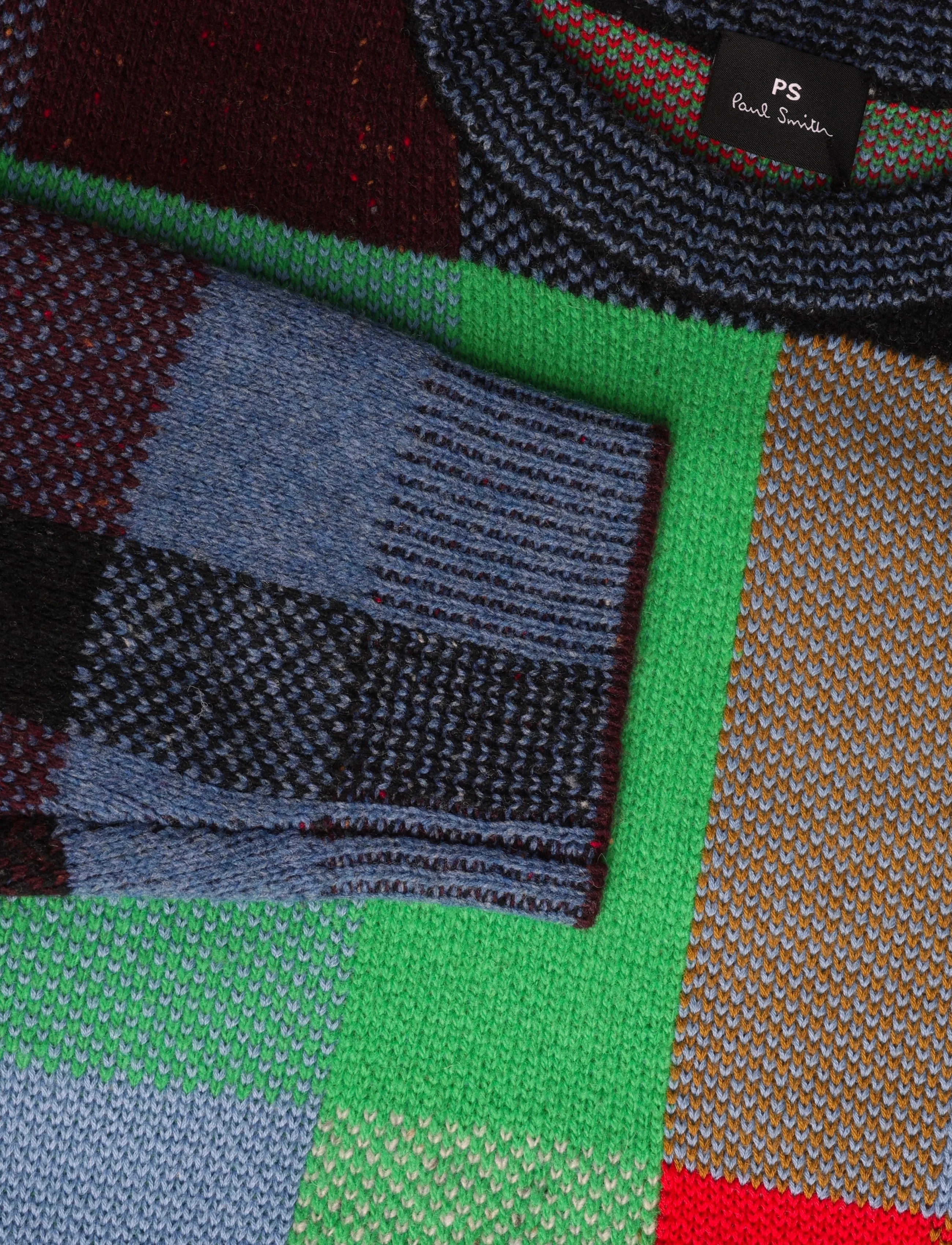 Paul Smith - MENS SWEATER CREW NECK - 92_multi coloured - 2