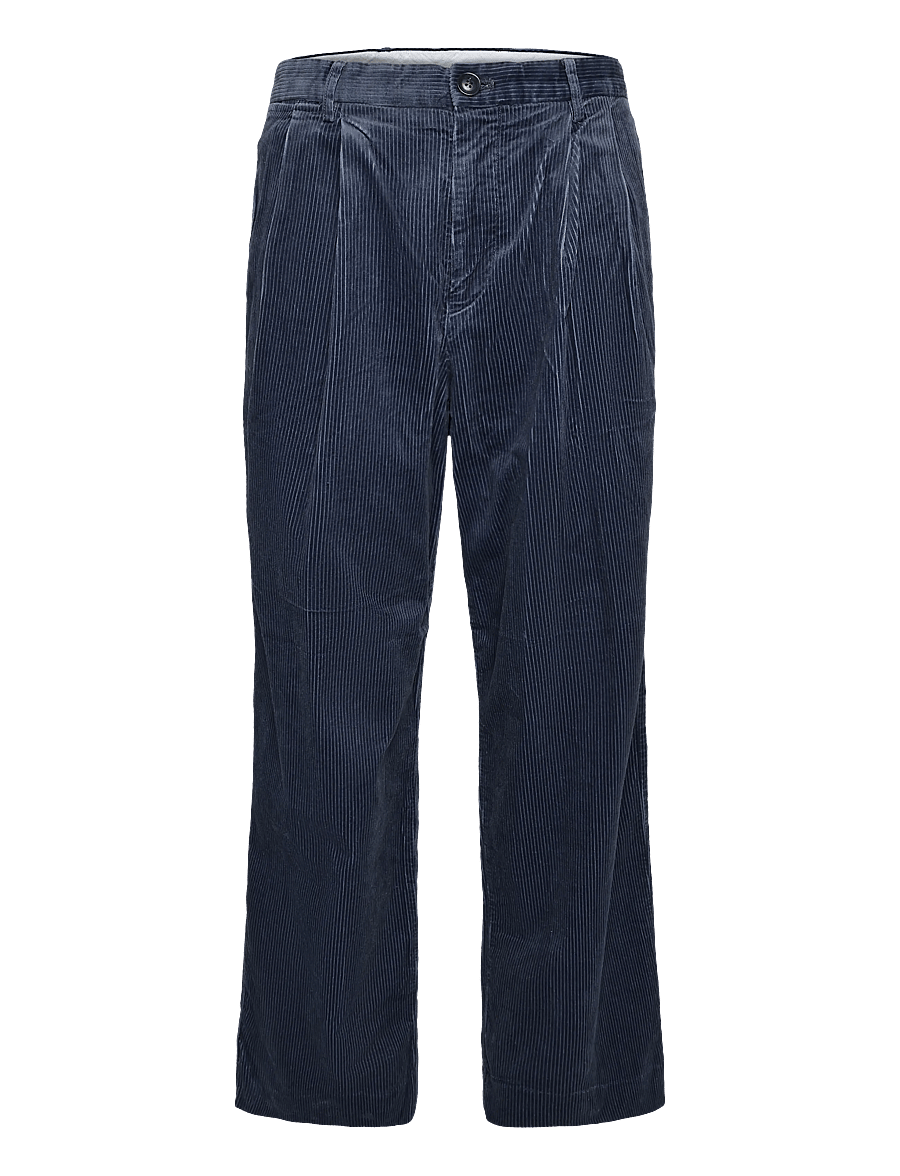 PS Paul Smith - MENS PLEATED TROUSER - freizeithosen - 46_indigo - 0