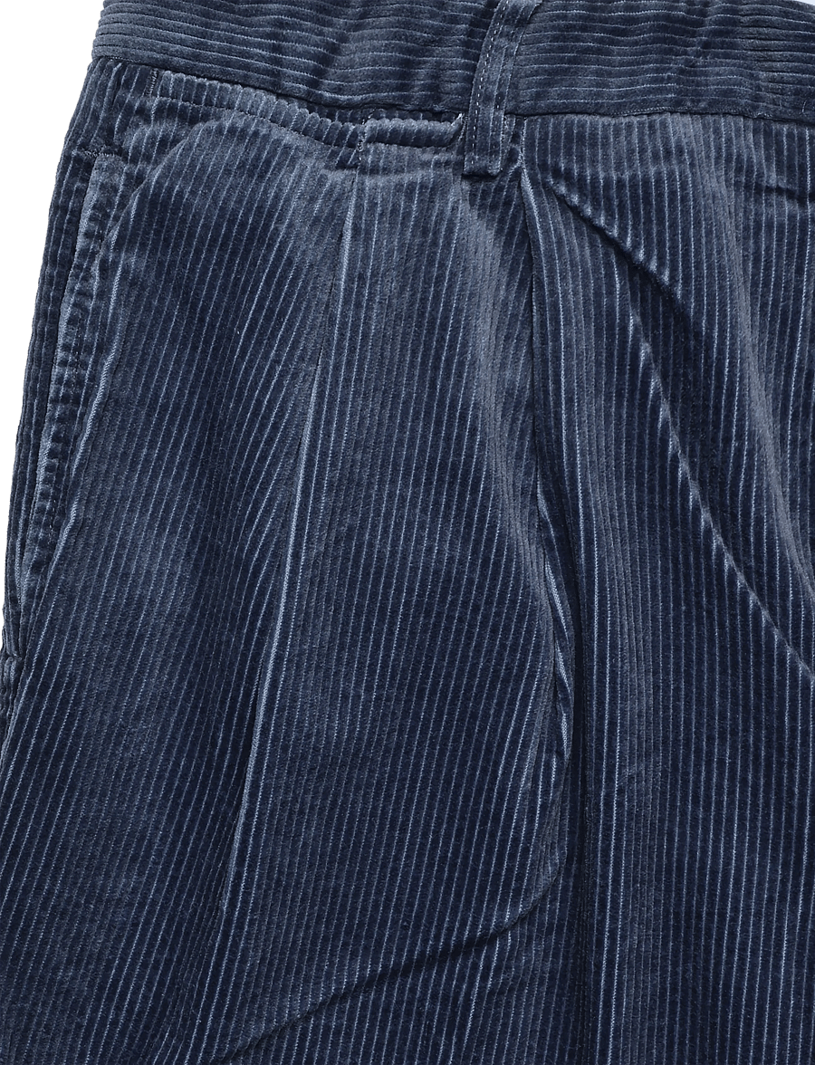 PS Paul Smith - MENS PLEATED TROUSER - freizeithosen - 46_indigo - 3
