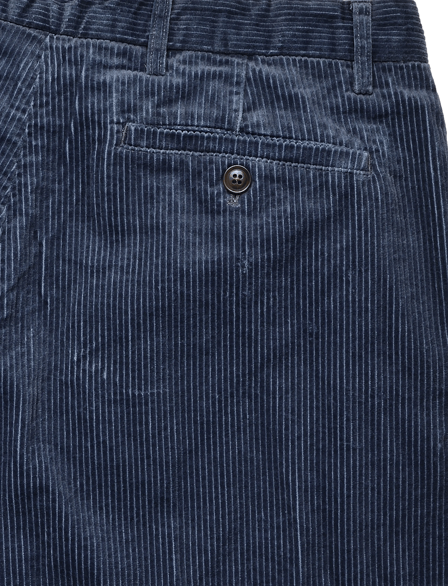 PS Paul Smith - MENS PLEATED TROUSER - freizeithosen - 46_indigo - 4