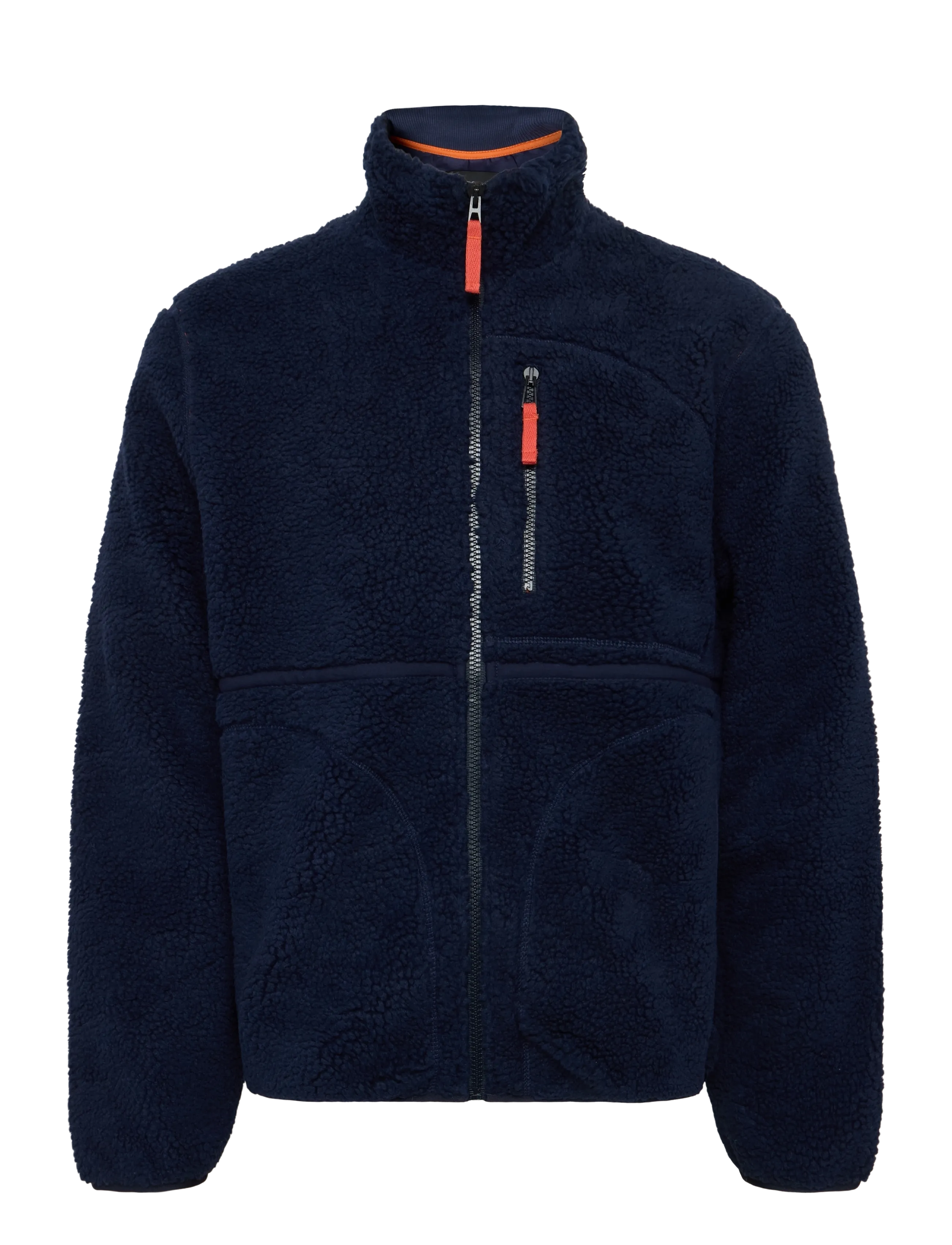 PS Paul Smith MENS ZIP FLEECE JACKET - PS Paul Smith - VERY DARK NAVY / navy