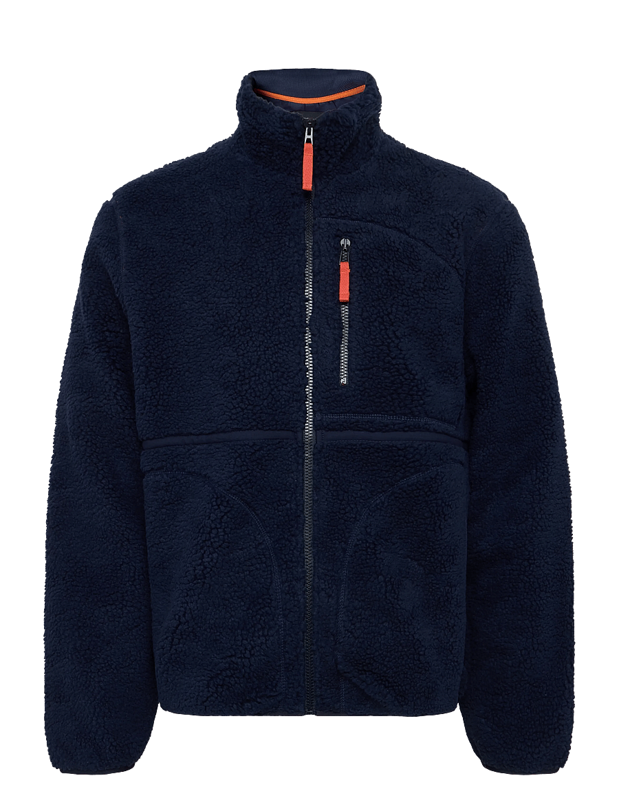 PS Paul Smith - MENS ZIP FLEECE JACKET - höstjackor - very dark navy - 0