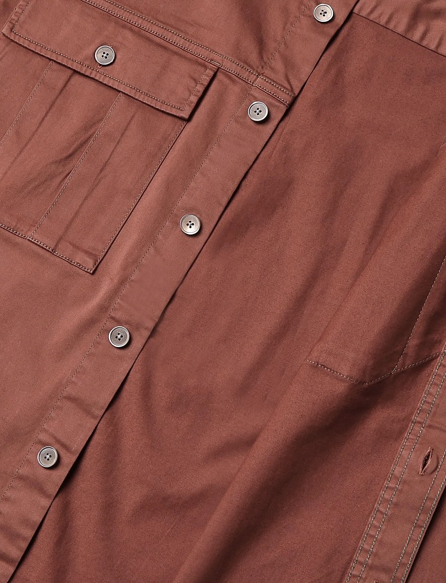 PS Paul Smith - MENS LS CASUAL FIT SHIRT - casual hemden - 28_burgundy/ borde - 3