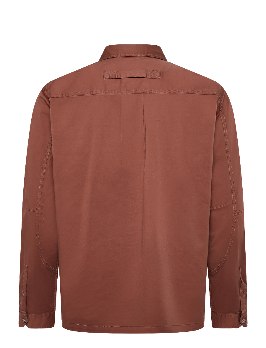 PS Paul Smith - MENS LS CASUAL FIT SHIRT - casual skjortor - burgundy/ borde - 2
