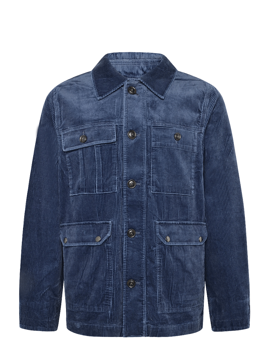 PS Paul Smith - MENS UTILITY JACKET - herbstjacken - 46_indigo - 0