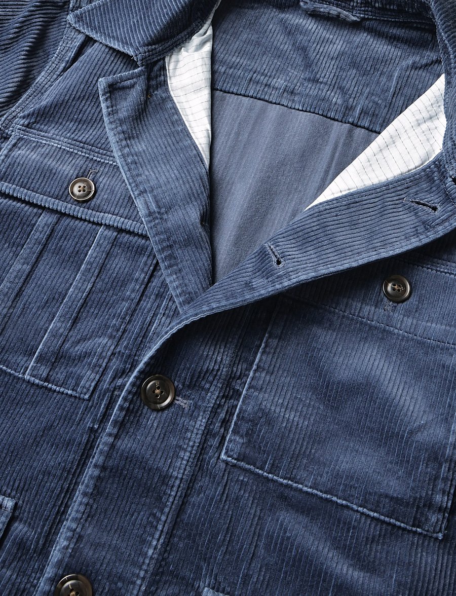 PS Paul Smith - MENS UTILITY JACKET - herbstjacken - 46_indigo - 2