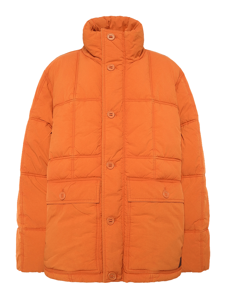 PS Paul Smith - MENS FIBRE DOWN JACKET - herbstjacken - 17_dark orange - 0