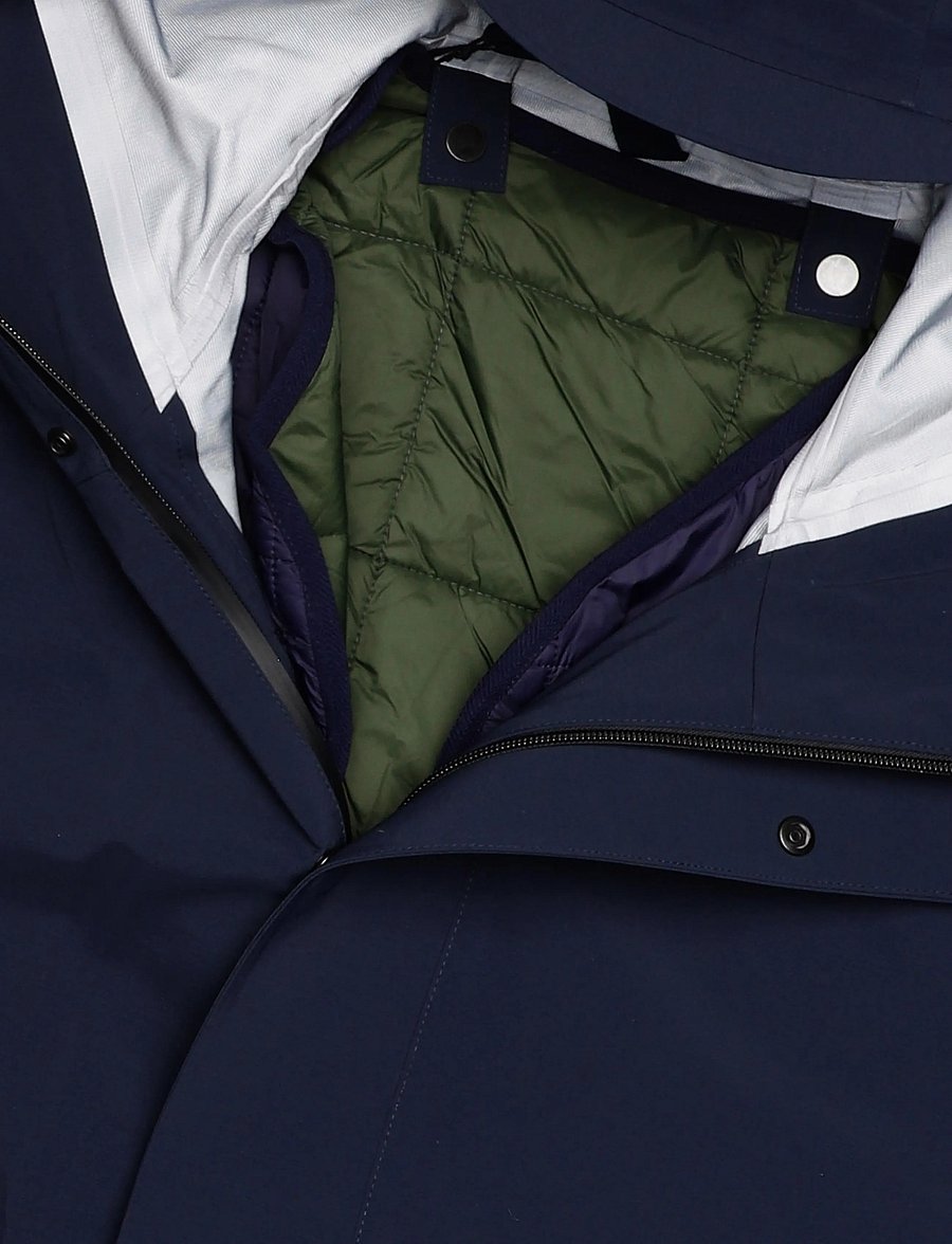 PS Paul Smith - MENS PARKA DETACHABLE LINER - parkas - 49_very dark navy - 2