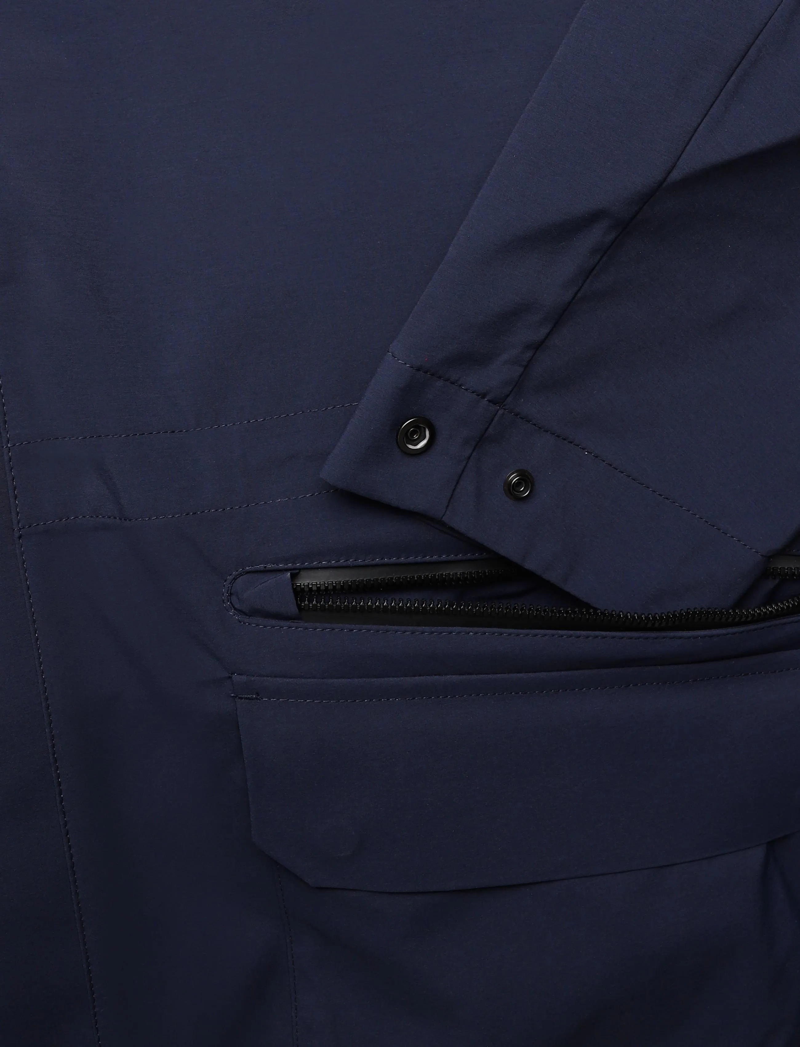 PS Paul Smith - MENS PARKA DETACHABLE LINER - parkas - 49_very dark navy - 3