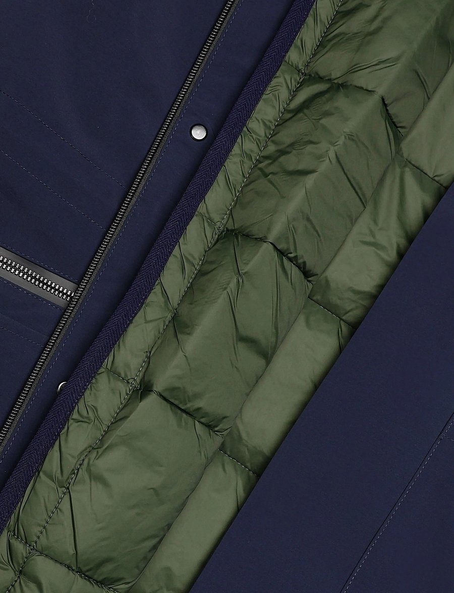 PS Paul Smith - MENS PARKA DETACHABLE LINER - parkas - 49_very dark navy - 5