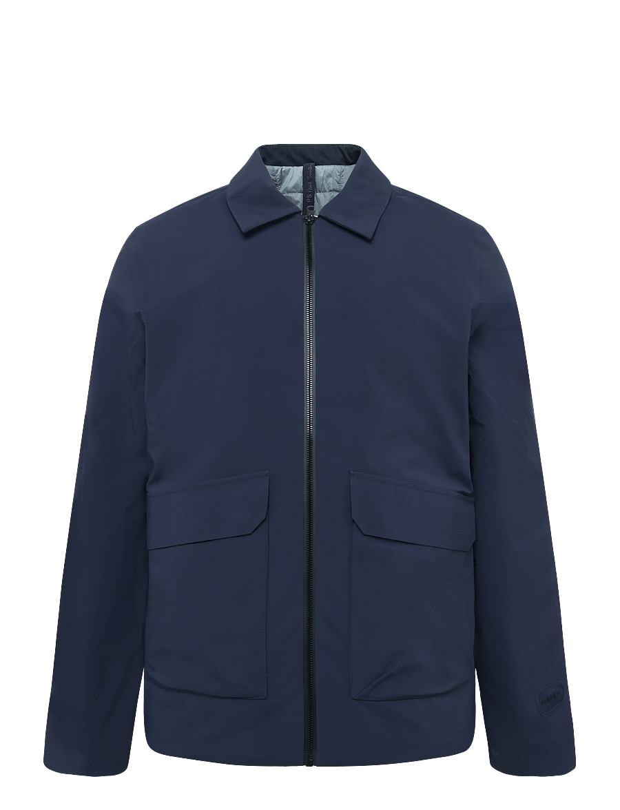 PS Paul Smith - MENS TAPED SEAM JACKET - fall jackets - 49_very dark navy - 0