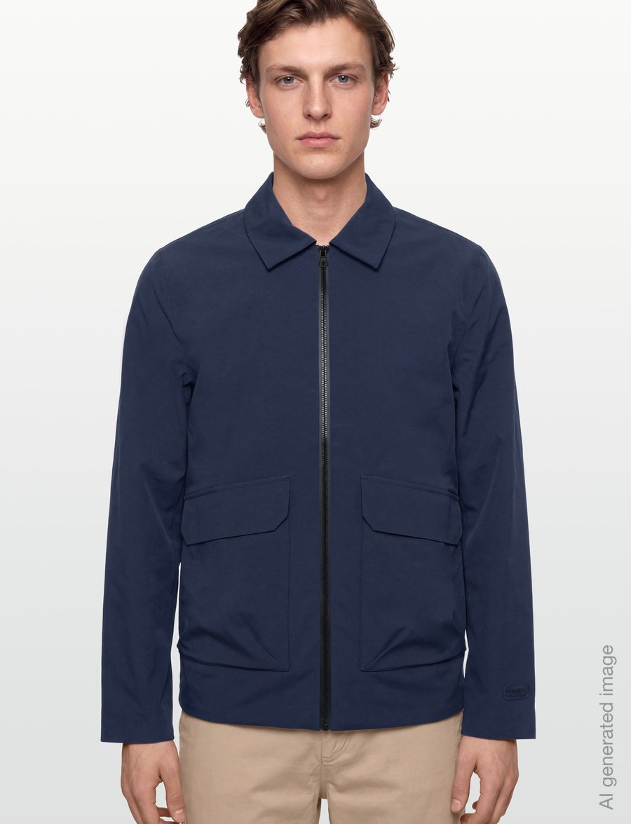 PS Paul Smith - MENS TAPED SEAM JACKET - sügisjoped - very dark navy - 3