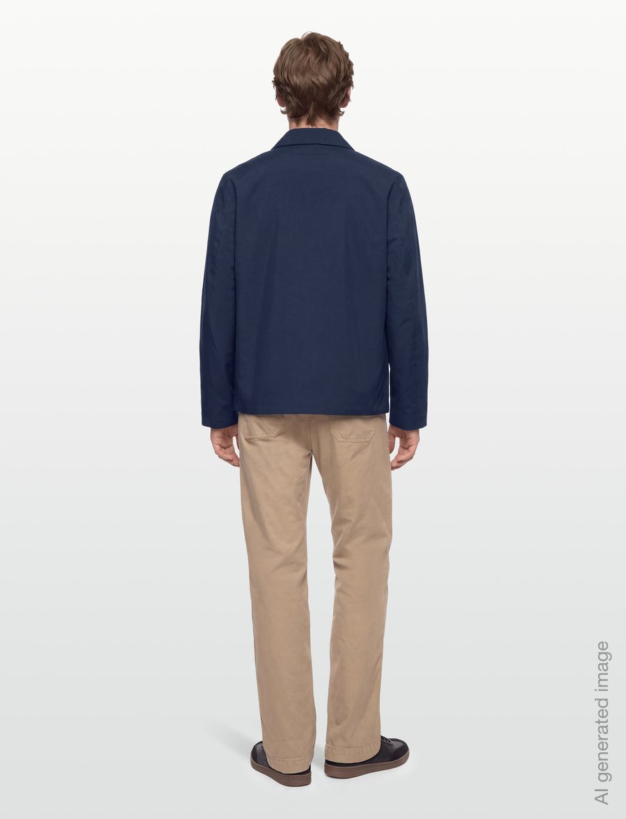 PS Paul Smith - MENS TAPED SEAM JACKET - sügisjoped - very dark navy - 4