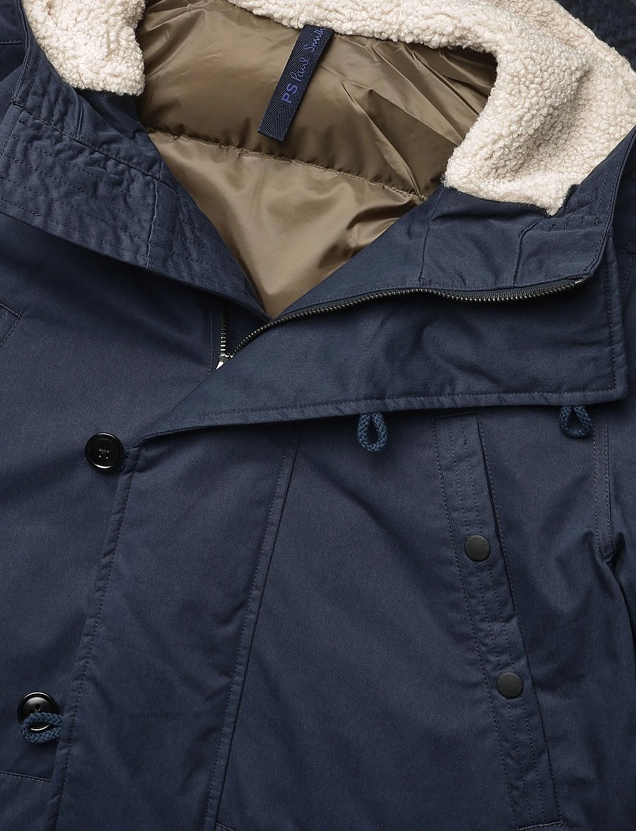 PS Paul Smith - MENS PADDED PARKA - parkas - 48_inky blue - 2